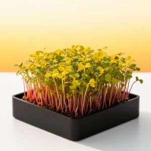 Red Russian Kale Premium Microgreens